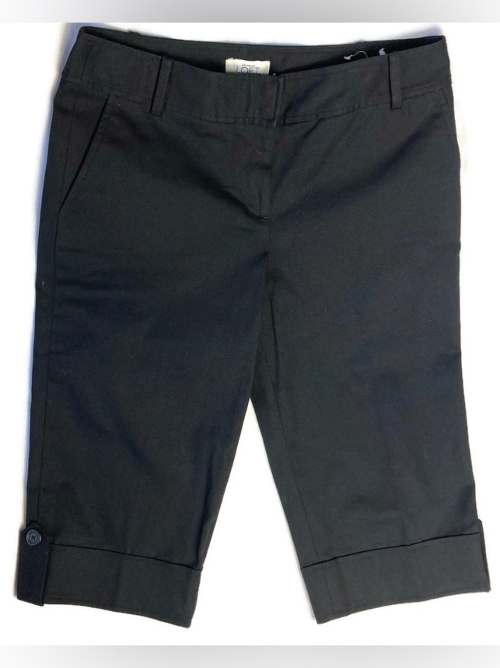 Loft Crop cuffed wide Legs Capris